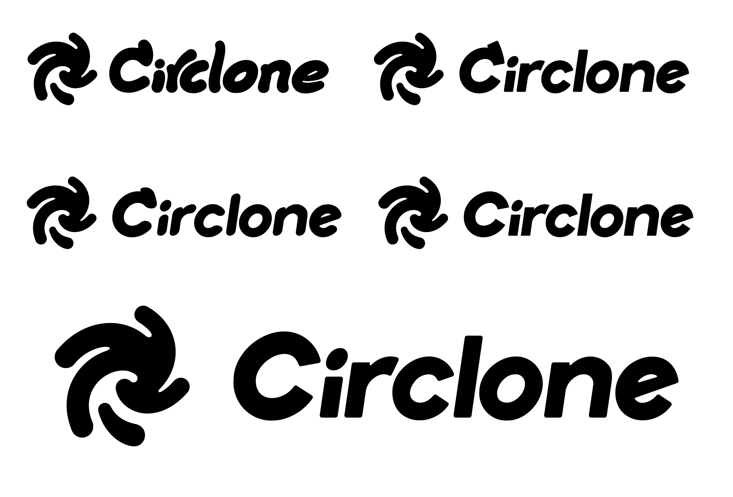 The last refining details of the Circlone logo